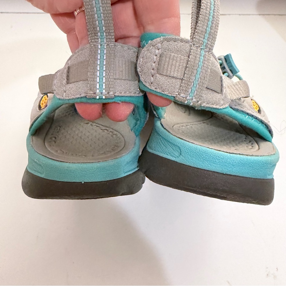 Keen aqua grey water sandals sz 7 - Picture 8 of 10